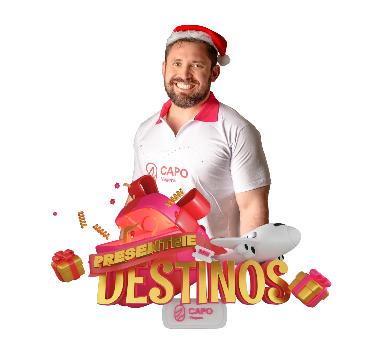 Natal Capo Viagens: Presentes que te levam mais longe