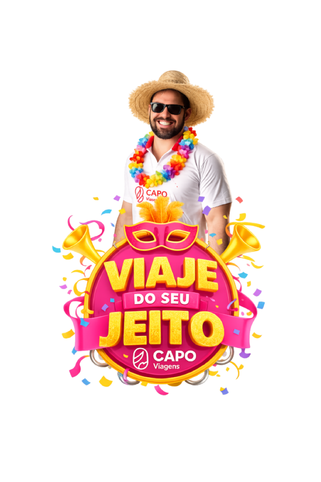 Bloco CAPO: Viaje com Passagens Aéreas Promocionais